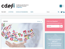 Tablet Screenshot of cdefi.fr